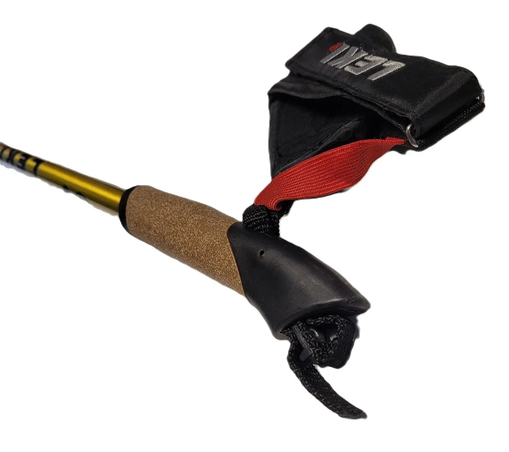LEKI Nordic Walking Trainer Trekking Pole Grip Gold 105cm-135cm