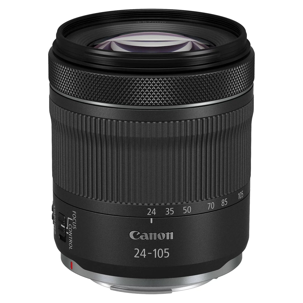 Canon EOS R6 Mark II Mirrorless Camera with RF 24-105mm Lens + SanDisk 128GB Memory Card + Case + LED Flash+ ZeeTech Accessory Bundle
