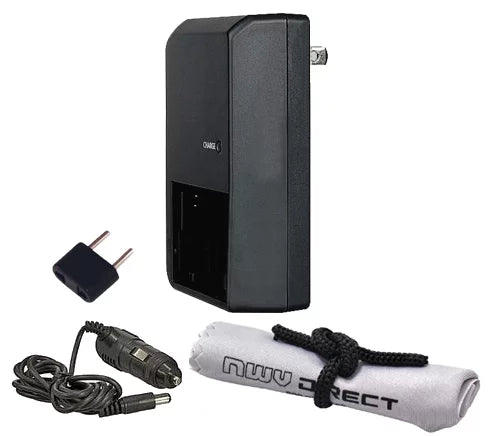 Sony Handycam HDR-CX520V Off Camera 'Chipsetligent' Rapid Charger + Nwv Direct Microfiber Cleaning Cloth.