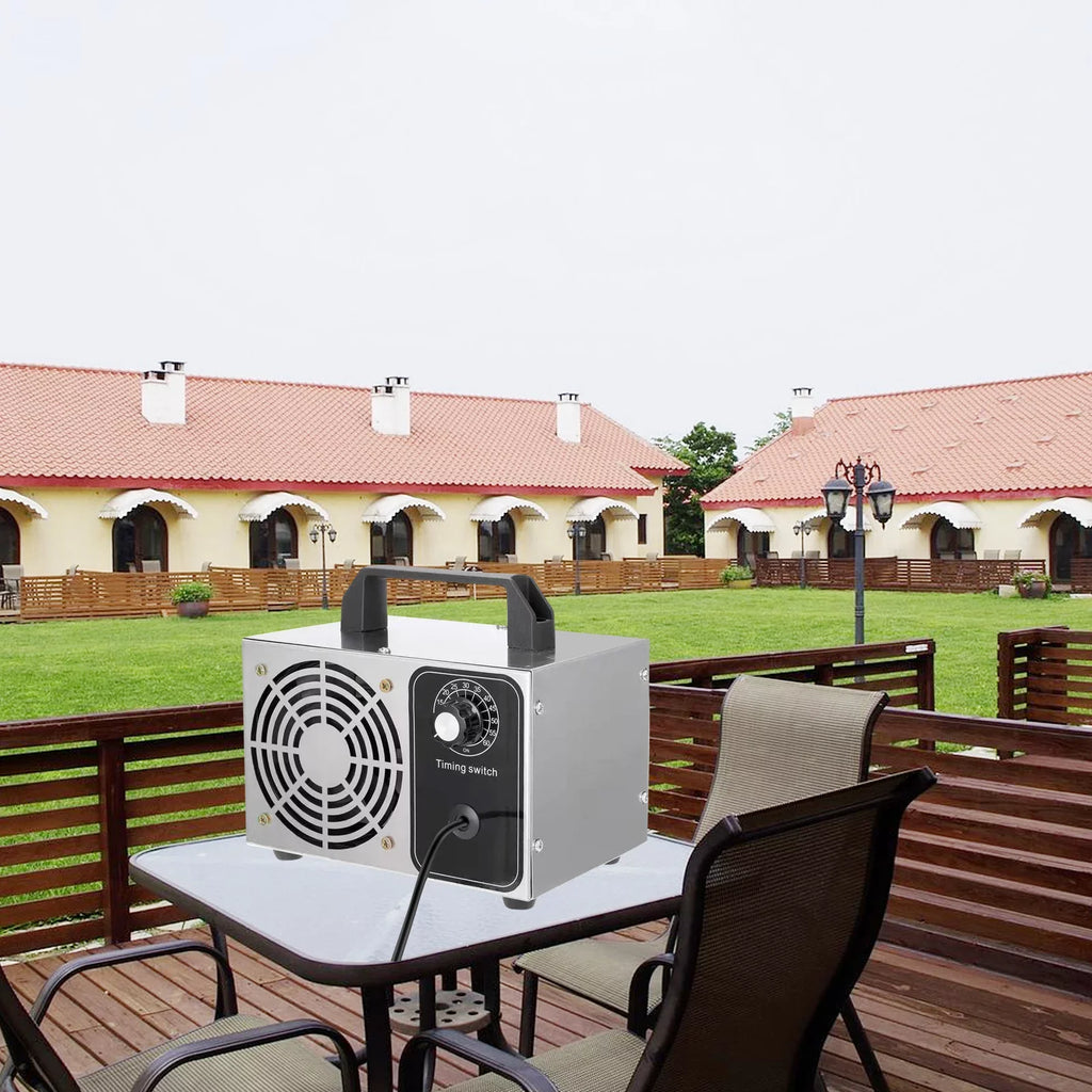 28g/h Ozone Generator Machine - O3 Air Deodorizer for Home; Kitchen; Office; and Car Use