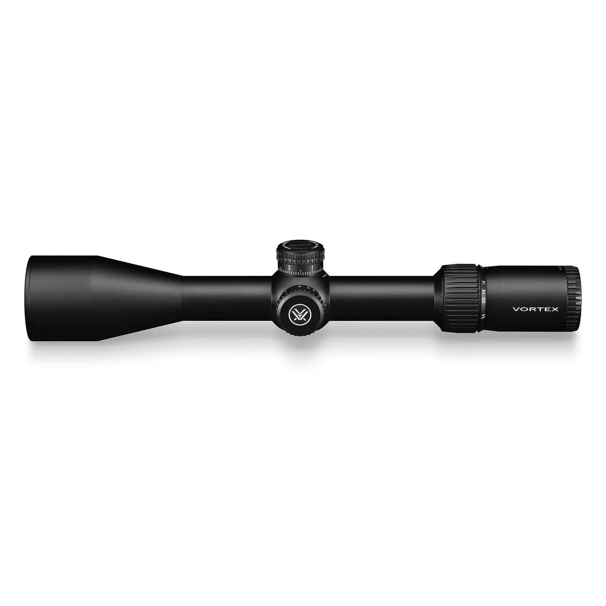 Vortex Optics Diamondback Tactical 6-24x50 FFP EBR-2C (MRAD) Riflescope with Vortex High Rings (1.18in; 30mm) and Free Hat Bundle