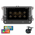 For VW Volkswagen Jetta Passat CC Amarok Golf Polo 7" Touch Screen Bluetooth Car Stereo Radio Carplay GPS Navigation Player 4+64GB