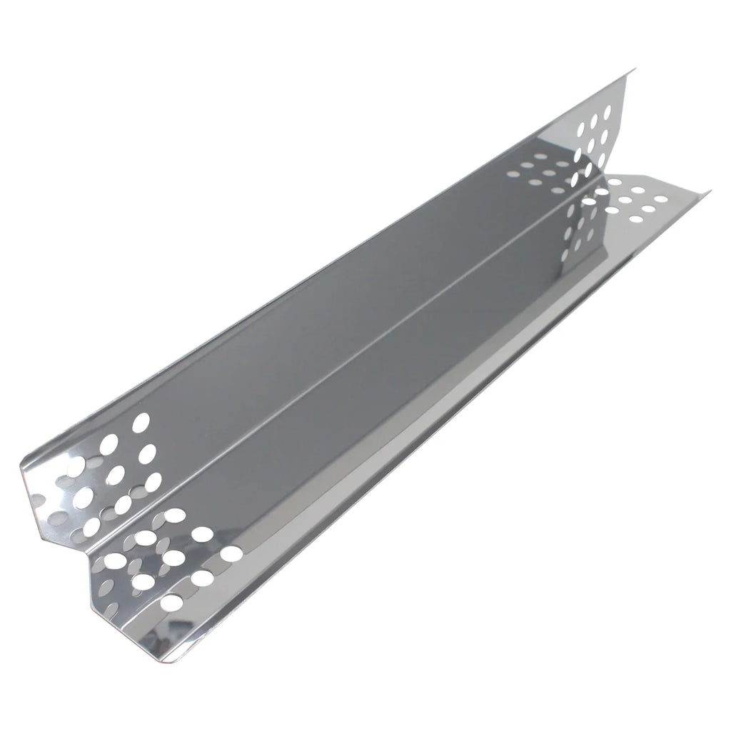 3-Pack BBQ Grill Heat Shield Plate Tent Replacement Parts for Nexgrill 720-0733A - Compatible Barbeque Stainless Steel Flame Tamer; Flavorizer Bar; Vaporizer Bar; Burner Cover 16 1/8"