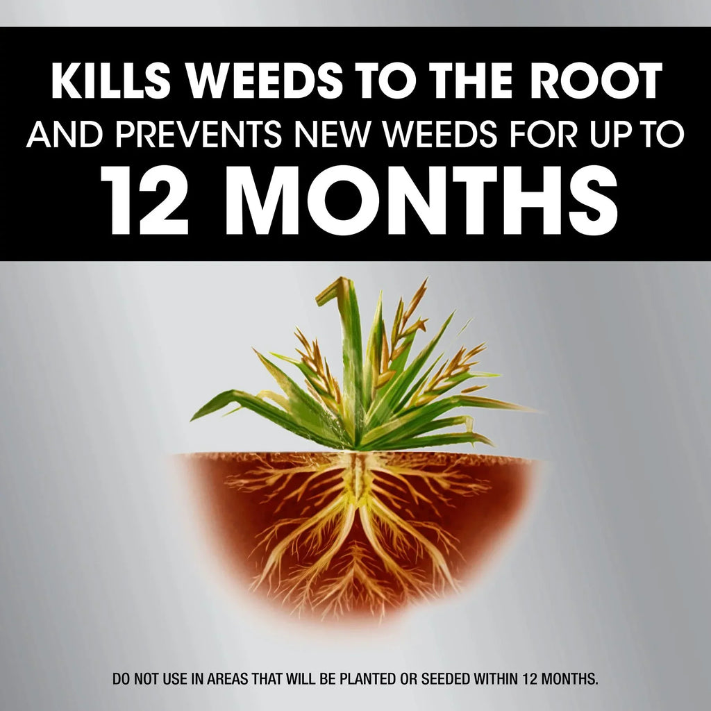 Roundup Dual Action 365 Weed & Grass Killer Plus 12 Month Preventer Refill; 1.25 gal.