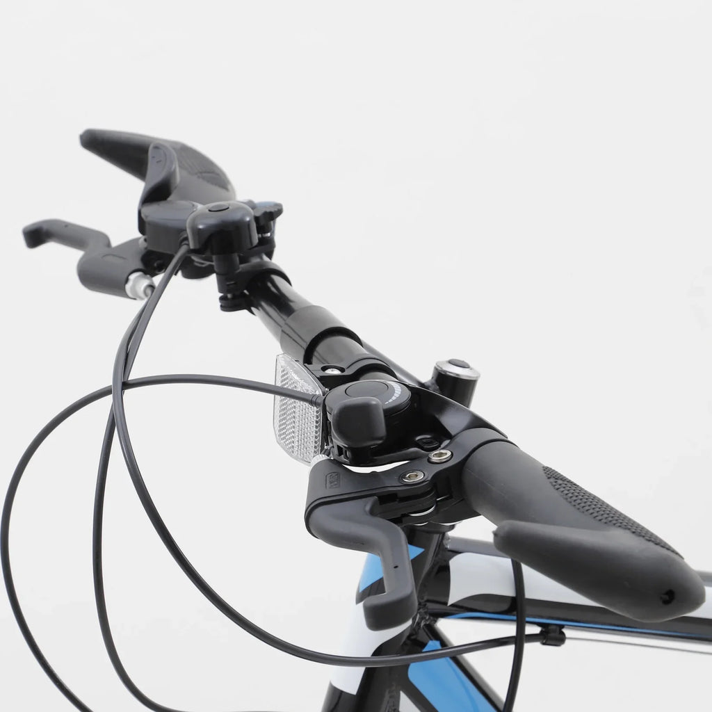 YAPENG Mens 26 inch Wheels Mountain Bike for Teen; 21 Speed Road Bike; Black&Blue