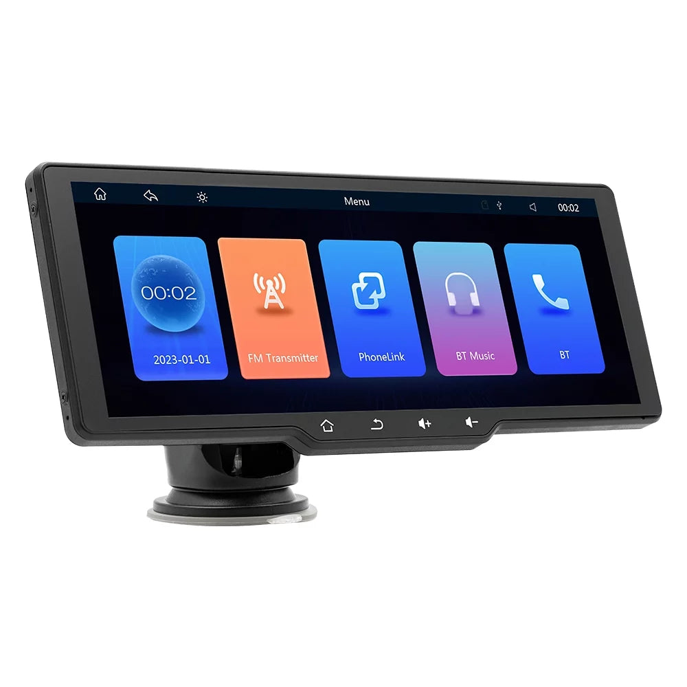 Andoer Portable Wireless CarPlay Car Video Recorder; Car Camera Auto Camcorder; Car Player with Multilanguage Support