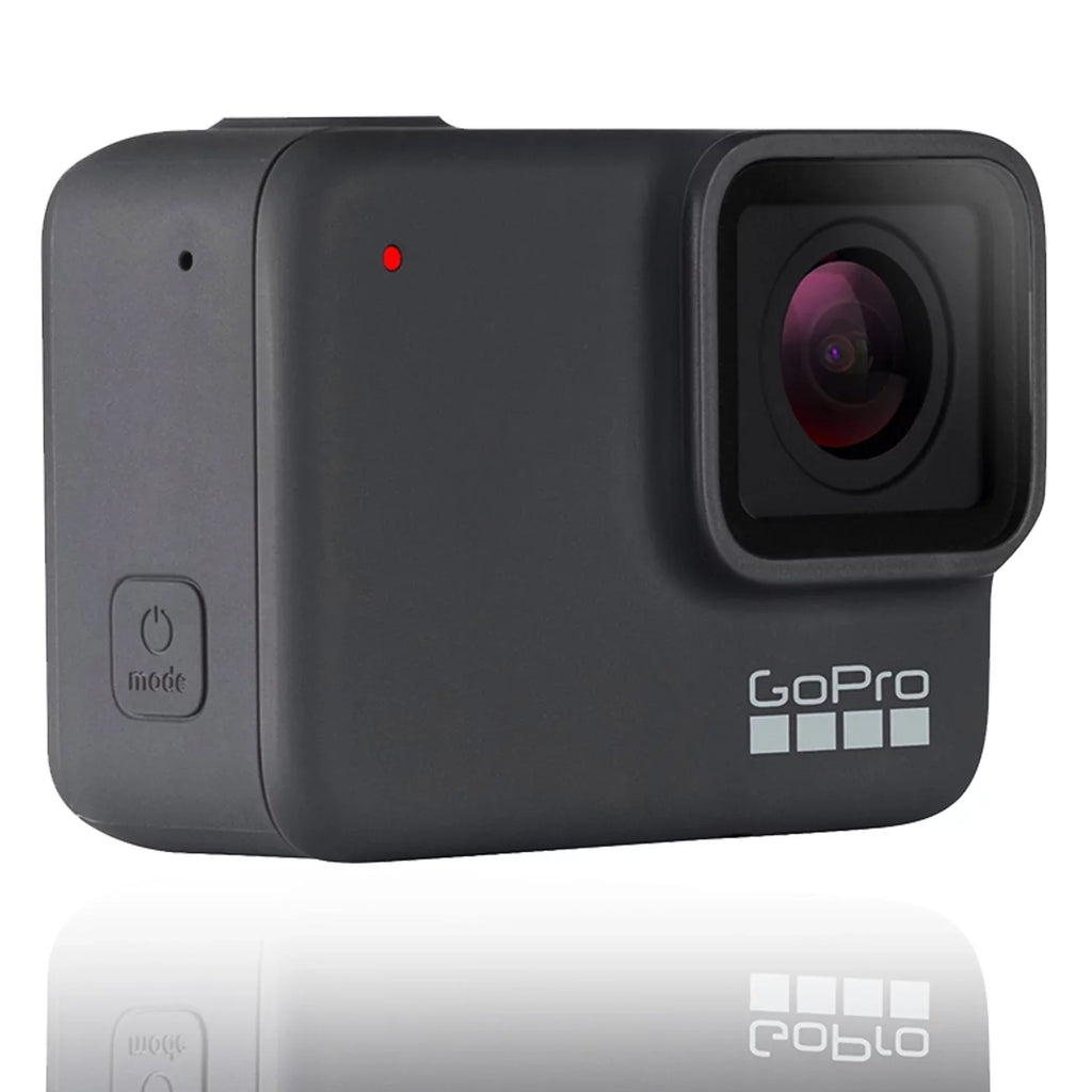 Restored GoPro HERO7 Silver Camera + Super Suit Dive Housing Case ECommerce Packaging Liquidproof Digital Action Camcorder With Touch Screen 4K HD Video 12MP Photos (Refurbished)