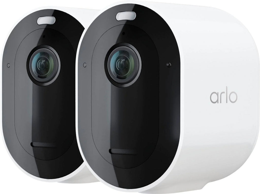 Arlo Pro 4 VMC4250P-100NAS 4Megapixel HD Network Camera - 2 Pack - White