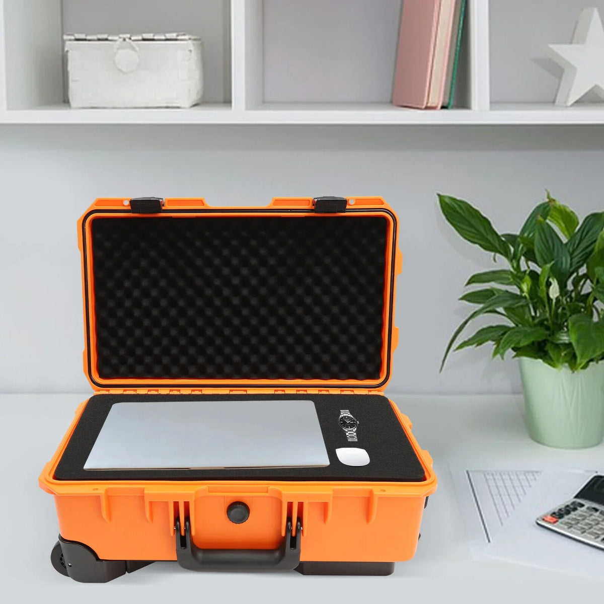 22" Camera Box Storage Protect Roller Carry Case Liquidproof Camera Box Case