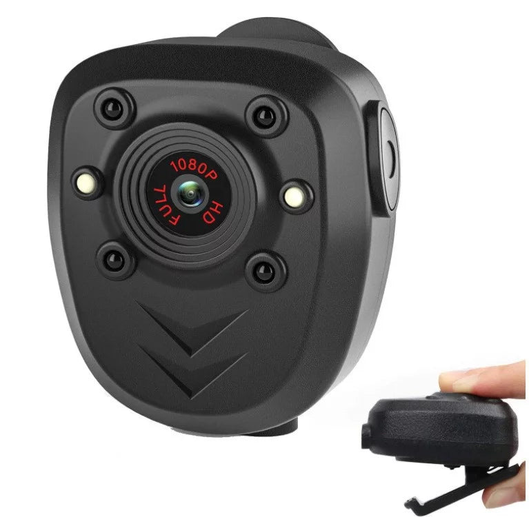 Mini Body Camera Video Recorder; Wearable Police Body cam with Night Vision; Built-in 32GB Memory Card; HD1080P;Record Video;Night Vision; 4-6HR Battery Life; Law Enforcement; Security Guard; Home
