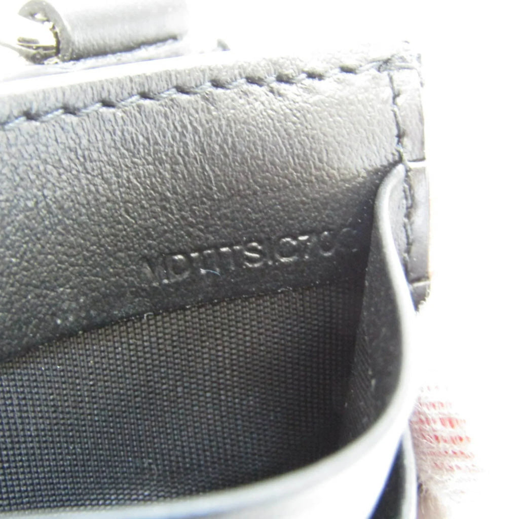 Burberry Coin Case 8051832 Leather Card Case Black (Good)