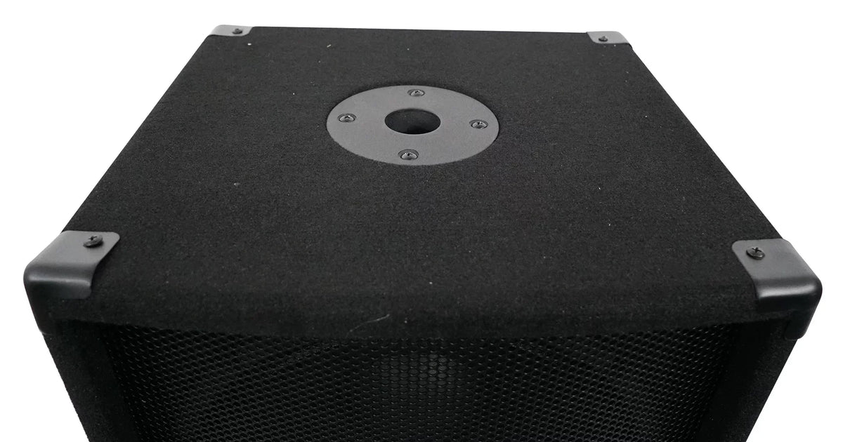 Rockville SBG1128 12" 600 Watt Passive Pro DJ Subwoofer; MDF Cabinet/Pole Mount