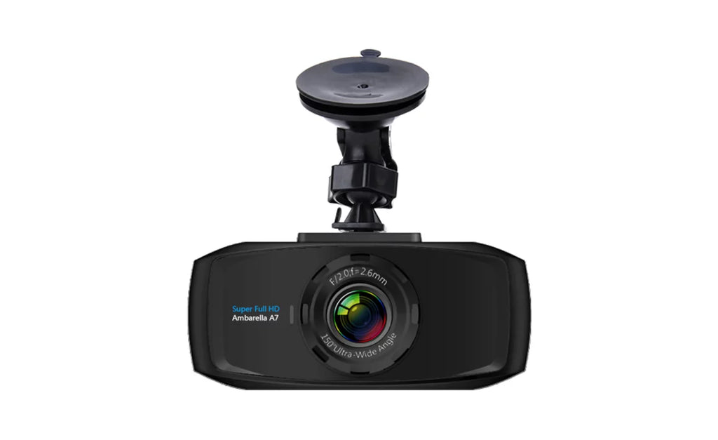 Eyelog Super HD 1296P Car Dash Camera DVR - 150 Degree Wide Angle - A7 Ambarella with Suction Cup; USB Car Charger; and User Manual